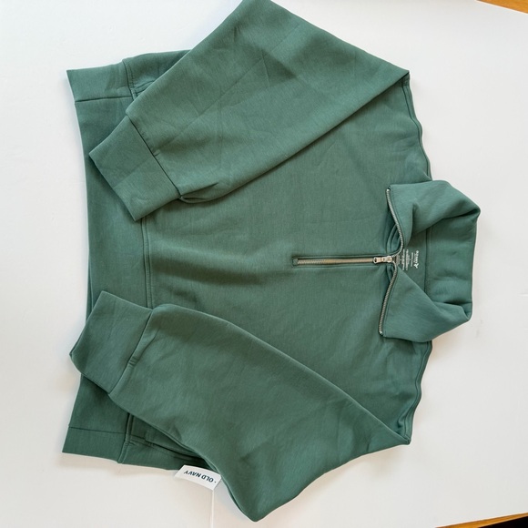 Old Navy women’s Bounce Fleece Half-Zip Pullover Sweatshirt size L NWT - Picture 4 of 11